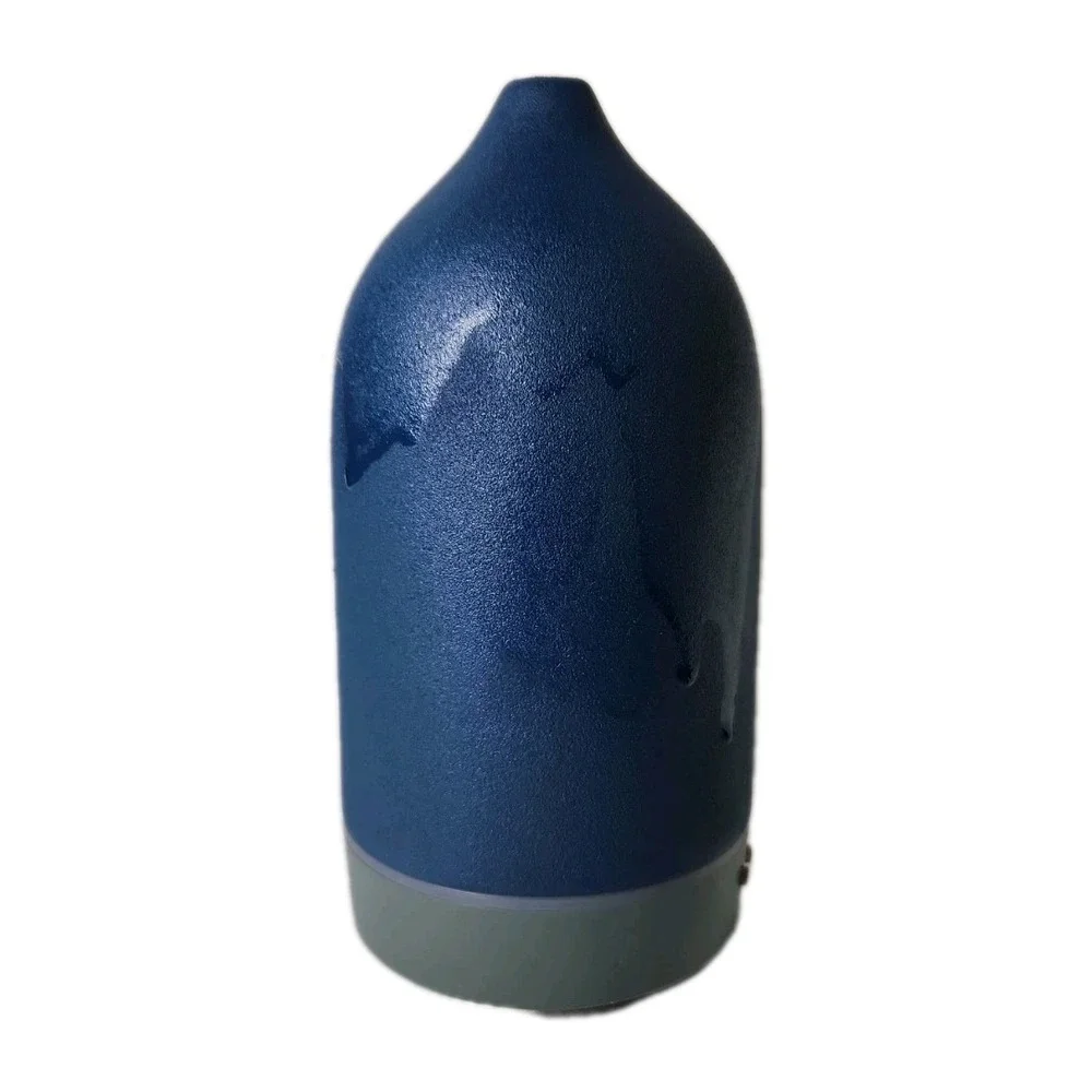 Vitruvi Stone Ceramic Ultrasonic Essential Oil Diffuser Works Great! Dusk Blue